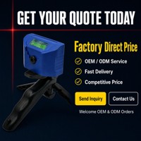 Niveau laser infrarouge 2 lignes DIY ETOPOO DC02Z, dispositif de nivellement manuel intérieur à angle droit de 90 degrés