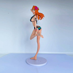 24CM Anime <span class=keywords><strong>uno</strong></span> pezzo figura Nami Beach <span class=keywords><strong>serie</strong></span> Sexy costume da bagno Flash Charm modello Desktop decorazione giocattoli fan regalo di compleanno - Product Image 6