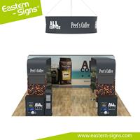Support d'arche de stand d'exposition suspendu 20x20 avec support TV