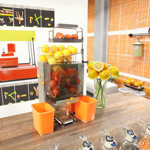 La mejor máquina exprimidora automática comercial para naranja, limón, Granada, Venta caliente, de jugo Extractor industrial para restaurantes, hoteles - Product Image 3