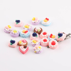 จี้เรซิ่นรูปเค้กหลากสี สำหรับงาน DIY อุปกรณ์ตกแต่งเครื่องประดับ เคสมือถือ ของสะสม - Product Image 4