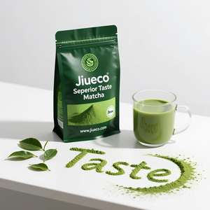 Té Matcha Auténtico de Primera Calidad Personalizado de Fábrica, Marca Privada, Té Matcha en Polvo 100% Puro de Primera Calidad, Bolsa a Granel - Product Image 1