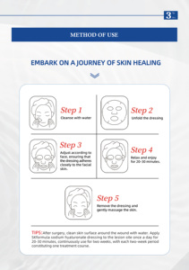 Mascarilla Facial de Hialuronato de Sodio SKformula, Clase II Blanca, para <span class=keywords><strong>Tratamiento</strong></span> Post-Procedimiento, Gran Venta - Product Image 3