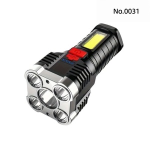 Cob Floodlight Rechargeable Led Flashlight With <b>Dimmer</b> For Outdoor Work And Reading - Product Image 5
