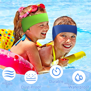 Bandeaux extérieurs pour la <span class=keywords><strong>natation</strong></span> bain protection des oreilles bandeaux en néoprène bandeaux - Product Image 6