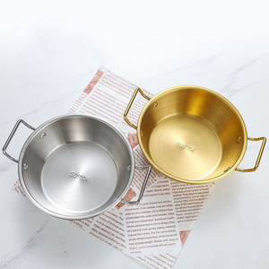 American Creative 304 Acier inoxydable <span class=keywords><strong>Panier</strong></span> à collation rond Bol à <span class=keywords><strong>salade</strong></span> de fruits pour les aliments frits Récipient de rangement polyvalent pour la cuisine - Product Image 6