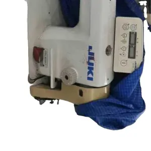 Used japan made jukis 8700-7 920 box computer auto trimming lockstitch sewing machine 9000 computer sewing machine