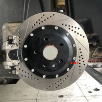 KLAKLE Kit Cakram Rotor Rem Sistem Rem Aksesori Suku Cadang Otomotif 370*12MM Roda Belakang untuk Mazda 6 2016