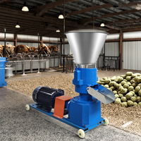 Machine de fabrication de granulés d'aliments pour poulets à haute productivité Nouveau granulateur d'aliments pour animaux pour ferme et usine avec cosse de riz