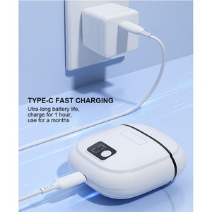Coupe-ongles électrique intelligent portable et rechargeable, anti-pincement, ciseaux de manucure avec lames en acier inoxydable pour - Product Image 4