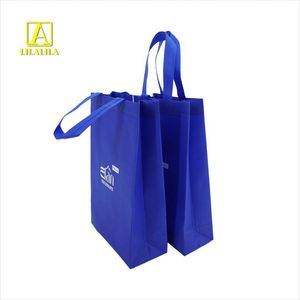 Custom <b>Printed</b> Reusable Eco-friendly BPA Free Non-Woven Grocery Shopping Tote Bags with Personalized Logo and Custom Color - Product Image 1