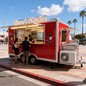 Rimorchio per Alimenti, Food Truck per Cupcakes, Dessert e Caffè Mobile, Trailer per Concessioni <span class=keywords><strong>Alimentari</strong></span> negli Stati Uniti - Product Image 4