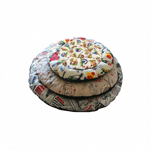 Coussin rond pour chien Yommy, 50, 65, 80, 95 cm, matelas confortable pour animaux de compagnie, tapis de couchage pour chiens - Product Image 1