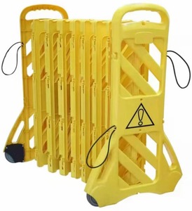 Kapalı ve açık katlanabilir taşınabilir geri çekilebilir çit trafik çit esnek kalabalık kontrol bariyerleri genişletilebilir mobil barikat - Product Image 2