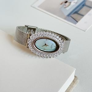 Montre Scottie 9762 de luxe, sertie de diamants, montre à quartz blanche, montre étanche pour femme - Product Image 3