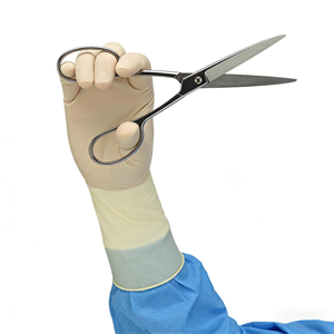 Gants stériles médicaux en <span class=keywords><strong>nitrile</strong></span> bleu 8 mil pour salle d'opération et infirmières, boîte de 50 - Product Image 2