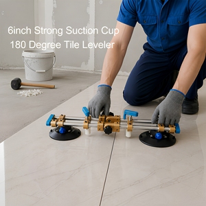 Ventosa a Vuoto Regolabile da 90 a 180 Gradi, Singola o Doppia Asta, 6 Pollici, per Livellamento di Marmo, Granito, Vetro e Piastrelle - Utensile Manuale - Product Image 4