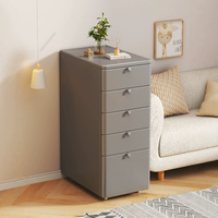 Grande commode à 6 tiroirs, armoire de rangement pour chambre à coucher, buffet moderne pour salon
