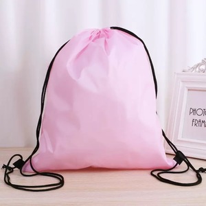 Sac à dos à cordon personnalisé en polyester 210D imperméable avec logo imprimé, idéal pour la promotion, vente en gros, prix usine - Product Image 6