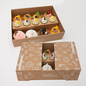 Scatola di Lusso Personalizzata per Alimenti da Asporto Torte Nuziali <span class=keywords><strong>Burger</strong></span> e Prodotti da Forno - Product Image 2