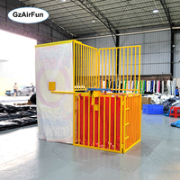 Jeux d'eau gonflables pour carnaval, location commerciale personnalisée en usine, jeux d'eau gonflables bon marché à vendre
