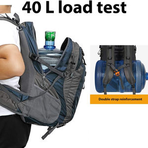 Personalisierbarer Unisex Wanderrucksack 40L, Wasserdichter, Leichter Rucksack zum Wandern, Campen und Reisen für Damen und Herren - Product Image 6