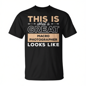 Camiseta con diseño de un gran fotógrafo macro - Product Image 2