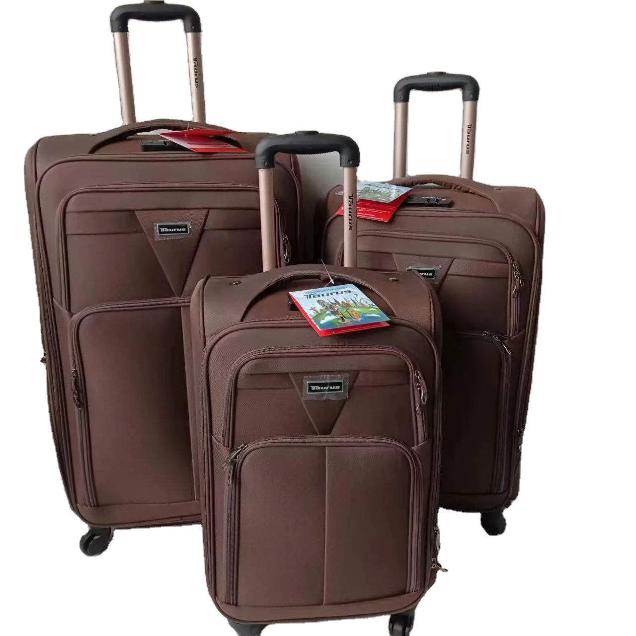 Ensemble de bagages à 4 roues 20 24 28 3 pièces en tissu EVA 600D souple et léger Ensemble de valises à roulettes de voyage à bas prix