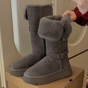 Botines de cuero Balmoral con cordones para hombre, textura lijada a mano, estilo de trabajo de algodón Amish, impermeables, antideslizantes, de especialidad. - Product Image 6