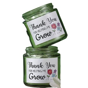 Velas Aromáticas de Cera de Soja Artesanais de Luxo em Pote Fosco com Tampa Dourada, Conjunto de Presente para Aromatização de Ambientes para Diwali e Natal - Product Image 1