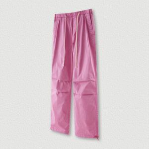 Pantalon cargo décontracté pour homme de haute qualité, coupe droite, avec logo personnalisé, taille mi-haute, délavage coloré, tissu 100 % coton - Product Image 5