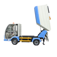 Camion benne électrique à crochet élévateur avec carrosserie en verre trempé, élégant et durable, vente en gros directe usine