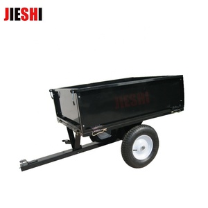 JIESHI 1500LB Gran capacidad ATVs <span class=keywords><strong>Tractor</strong></span> de césped Cortacésped Carro de descarga de jardín <span class=keywords><strong>para</strong></span> alimentación de animales - Product Image 4