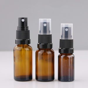 Flacon pulvérisateur en verre noir 20ml 30ml 100ml Emballage cosmétique Flacons de pulvérisation fine pour cheveux Flacons de parfum pour hommes - Product Image 2