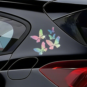 Autocollants décoratifs pour <span class=keywords><strong>voiture</strong></span> en strass brillant, <span class=keywords><strong>papillon</strong></span>, autocollants amusants personnalisés pour vitres de <span class=keywords><strong>voiture</strong></span>, pour <span class=keywords><strong>voiture</strong></span> universelle - Product Image 1