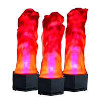 Vente directe fabricant : Lampe LED à effet flamme verticale grand format, Lampe brasero électronique pour fêtes et feux de camp, Éclairage de scène d'ouverture