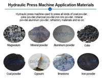 Machine de briquetage à haute pression OEM pour boulets de poudre de fer, équipement de pressage et de formage de boulets