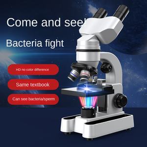 40-1600回LED双眼生物顕微鏡 (小学生向け実験パズル科学医学) - Product Image 4