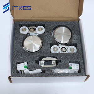 Perlengkapan Pintu Kamar Mandi Geser Tersembunyi dari Kaca dengan Sistem Pivot, Aksesoris SS304 - Product Image 1