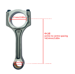 Kit <span class=keywords><strong>de</strong></span> <span class=keywords><strong>biela</strong></span> <span class=keywords><strong>de</strong></span> motor con tapa compatible con modelos G4KJ 2.4L, incluyendo Sonata y Sorento 23510-2G540 - Product Image 2