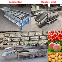 Professionele tomaten sorteermachine trommelreinigings- en sorteermachine automatische fruit- en groentesorteermachine