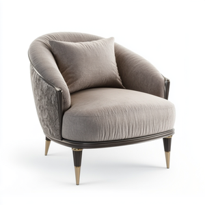 Sofás para sala <span class=keywords><strong>de</strong></span> estar Sofá individual <span class=keywords><strong>de</strong></span> lujo moderno Sillón blanco y dorado con eslabones giratorios <span class=keywords><strong>de</strong></span> pesca <span class=keywords><strong>de</strong></span> acero inoxidable <span class=keywords><strong>de</strong></span> <span class=keywords><strong>buena</strong></span> <span class=keywords><strong>calidad</strong></span> - Product Image 3