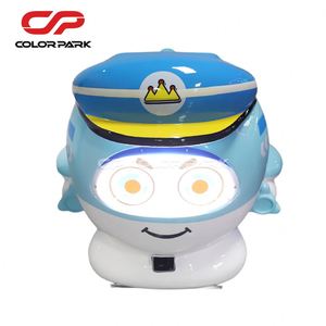 Máquina de Juego de Autos Columpio de Fibra de Vidrio para Niños, Operada con Monedas, Colorida, para Parques - Product Image 3