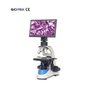 Kính hiển vi kỹ thuật số sinh họ<span class=keywords><strong>c</strong></span> scitek với màn hình hiển thị 10 inch và máy ảnh tùy chọn - Product Image 3