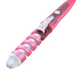 Kemei KM1026 Elektrischer Haar glätter 10 220V Werkzeug Locken wickler Roller 50W <span class=keywords><strong>Pro</strong></span> Spiral Lockens tab Zauberstab Curl Styler - Product Image 4
