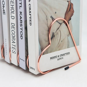 Sujetalibros retráctil <span class=keywords><strong>de</strong></span> alambre <span class=keywords><strong>de</strong></span> Metal en forma <span class=keywords><strong>de</strong></span> corazón, estante <span class=keywords><strong>de</strong></span> almacenamiento <span class=keywords><strong>de</strong></span> escritorio, estante <span class=keywords><strong>de</strong></span> oficina, libros escolares, soporte <span class=keywords><strong>de</strong></span> almacenamiento <span class=keywords><strong>de</strong></span> archivos - Product Image 5