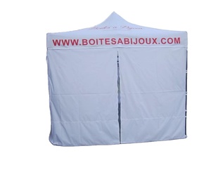 Carpa de Sombra Publicitaria Comercial Portátil Plegable de 3x3m, Blanca, con Impresión Personalizada Manual, <span class=keywords><strong>para</strong></span> Exposiciones y Negocios al Aire Libre - Product Image 6