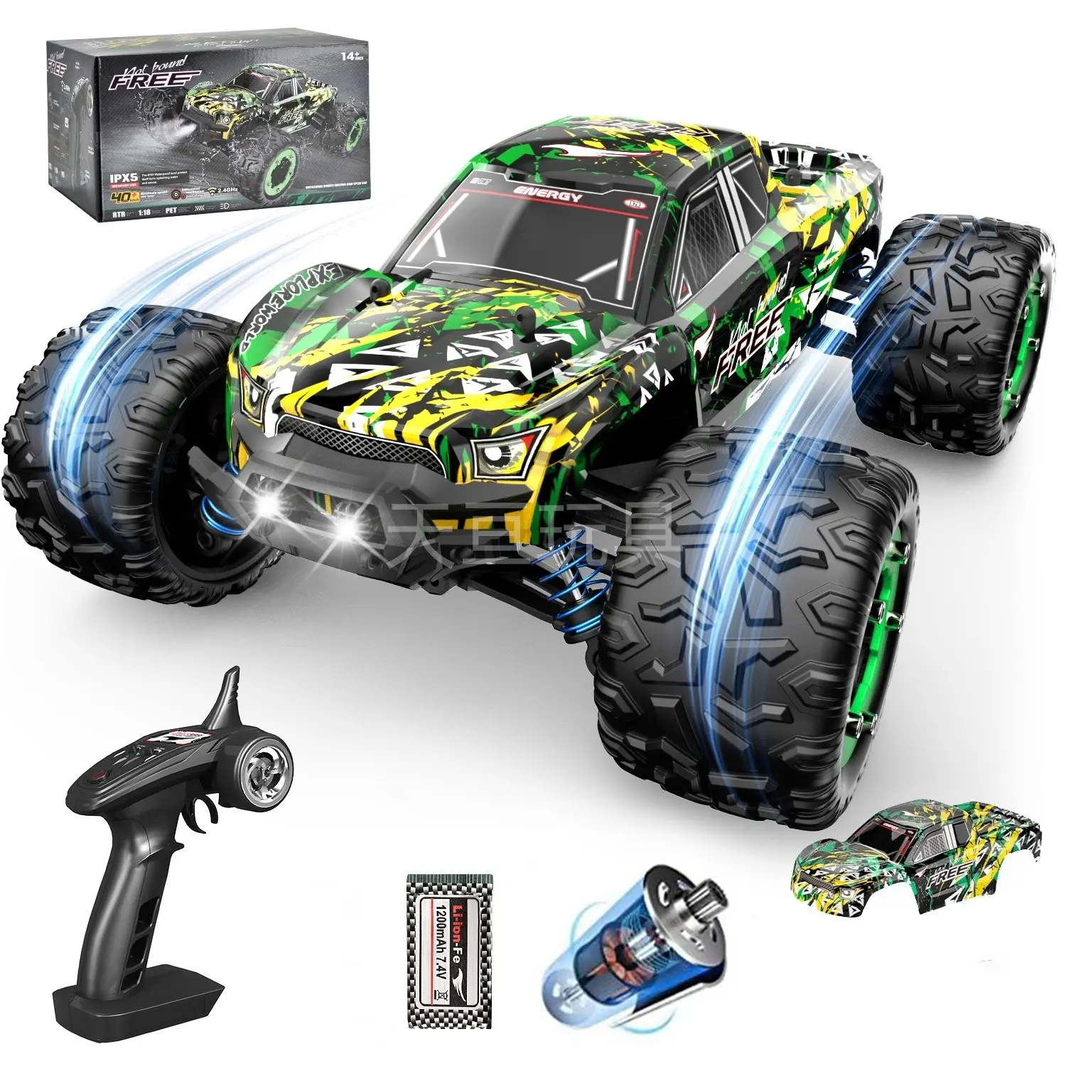 Best Seller 2.4G acrobazia telecomando auto Cool Drift RC auto con luce radiocomando giocattoli per bambini