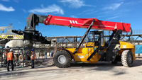 Grue portuaire robuste de 45 tonnes SRSC45H2 pour conteneurs de 20 pieds/40 pieds avec épandeur automatique