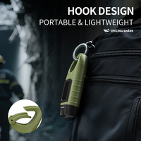 Lampe torche solaire à manivelle rechargeable LED, lampe de secours portable pour le camping en plein air et la survie